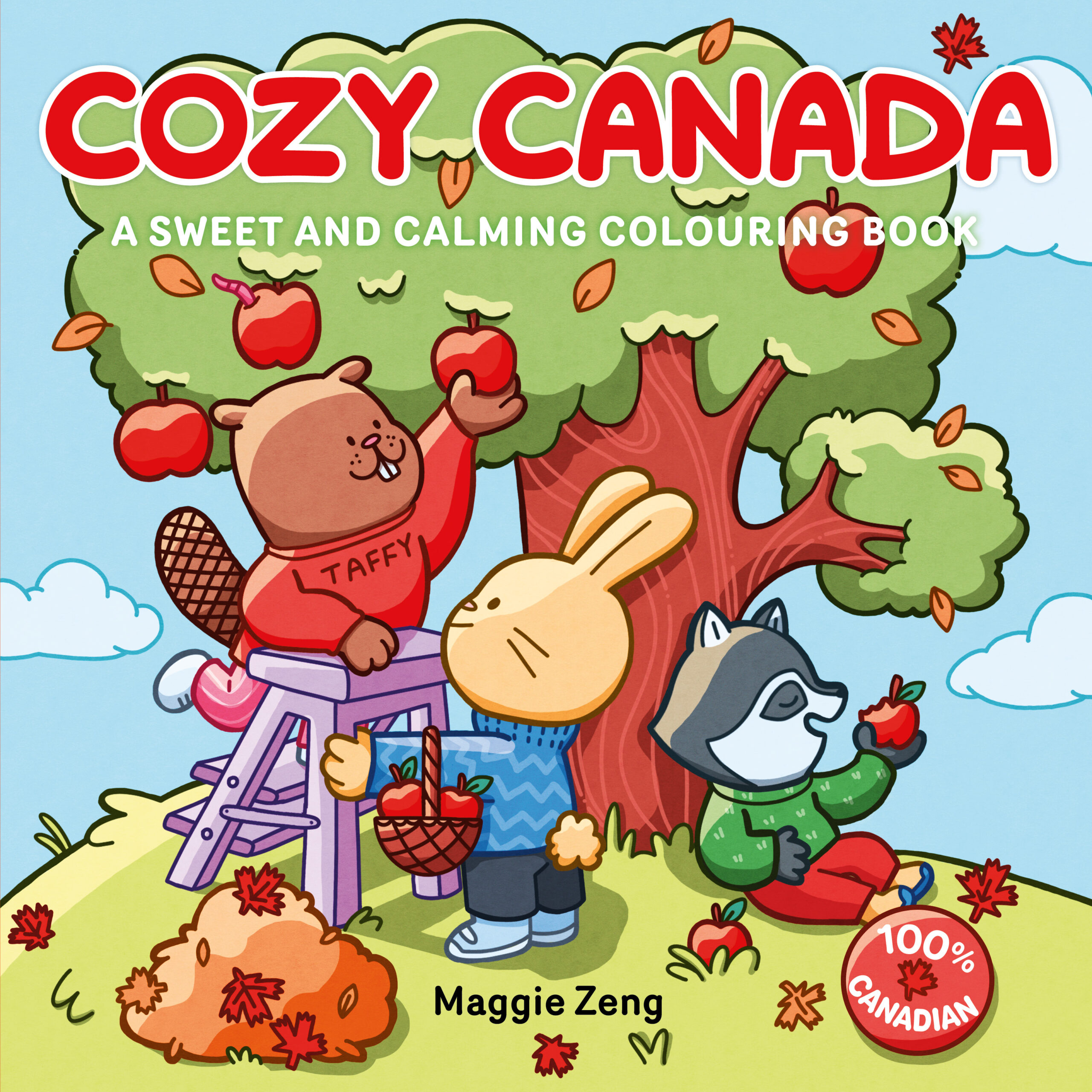 Cozy Canada Colouring Book by Maggie Zang
